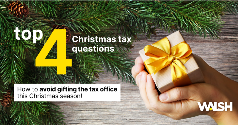 The top 4 Christmas tax questions