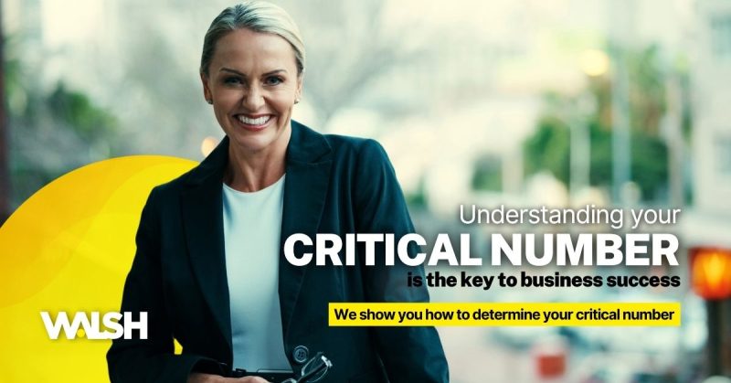 Understanding your critical number – the key metric to business success